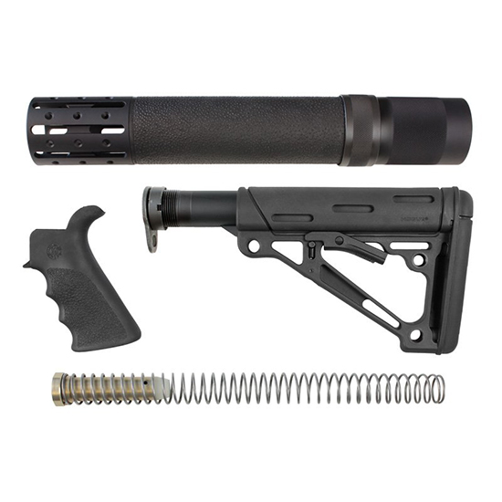 HOG KIT AR15 GRIP FOREND BUTTSTOCK BLACK - Hunting Accessories